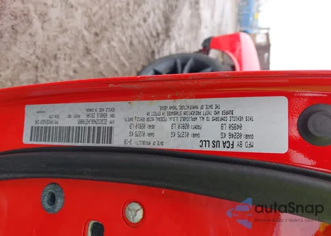 2018 Dodge Challenger Sxt из США, поврежденный, VIN 2C3CDZAG6JH270885